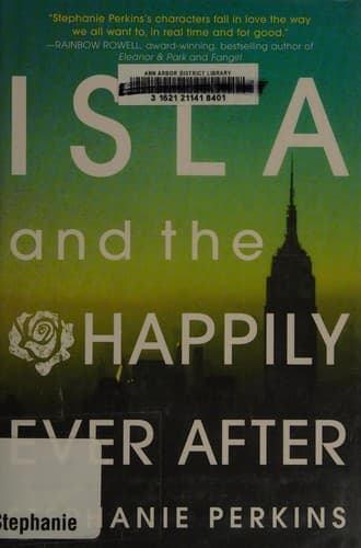 Book cover: Isla and the Happily Ever After by Stephanie Perkins